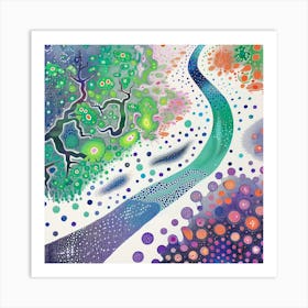 Rainbow Path Art Print