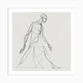 Man In A Dress Art Print