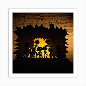 Shadow Puppets Art Print