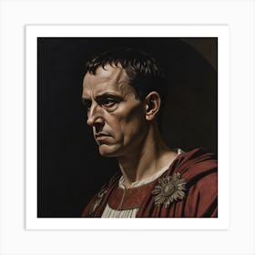 Portrait Of Julius Art Print