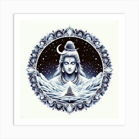 Lord Shiva 15 Art Print