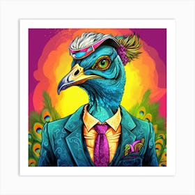 Peacock 1 Art Print