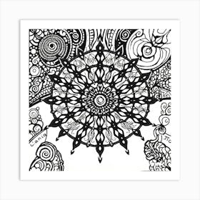 Mandala 9 Art Print