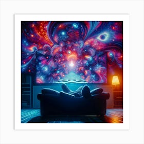 Psychedelic Painting Art Print