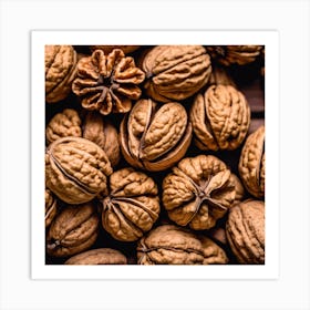 Walnuts 9 Art Print