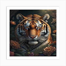 Tiger 1 Art Print
