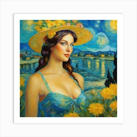 Starry Night gdd Art Print