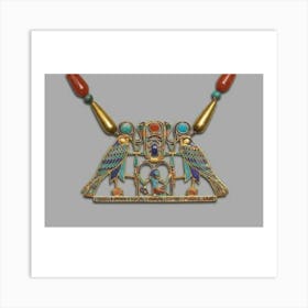 Egyptian Necklace 3 Art Print