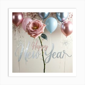 Happy New Year 2 Art Print