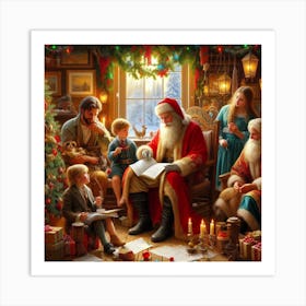 Santa Claus Art Print