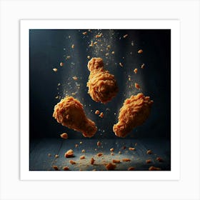 Fried Chicken 3 Art Print