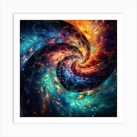 Spiral Galaxy Art Print