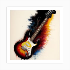 Guitar5 (1) Art Print