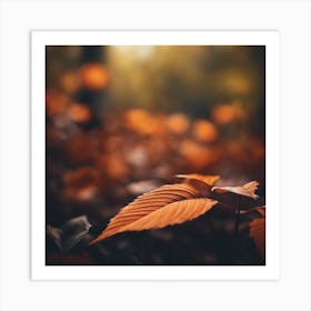 Autumn Leaves 4 Art Print