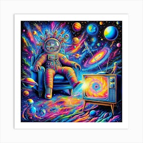 "Long Distance Analog" Cosmic Knots Collection [Risky Sigma] Art Print