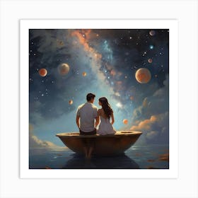 Ill Take You To The Stars For A Second Date Art Print 2 Art Print