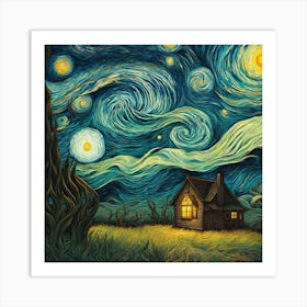 Starry Night 2 Art Print