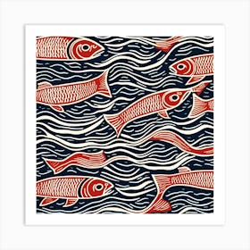 Fish In The Sea 2 Art Print