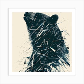 Black Bear Art Print