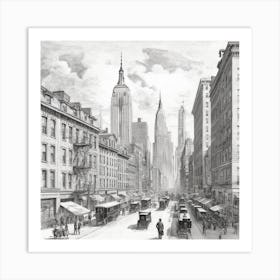 New York City 6 Art Print