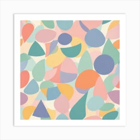 Abstract Shapes Art Print