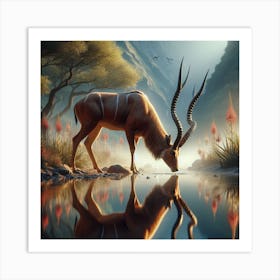 Antelope 1 Art Print