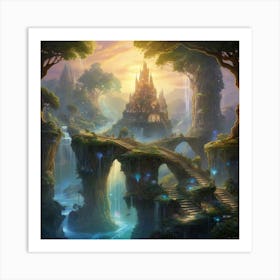 Fairytale Castle Art Print