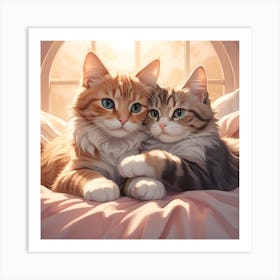 Cute Kittens 2 Art Print