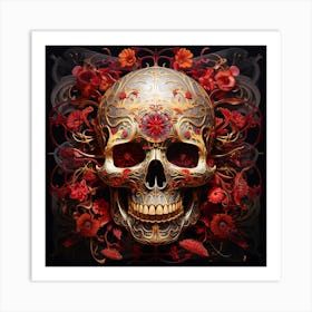 Sugar Skull 12 Art Print