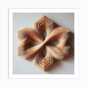 Ornate wooden carving 28 Art Print