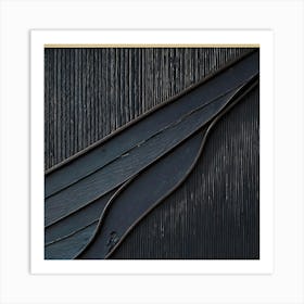 Wing black Art Print