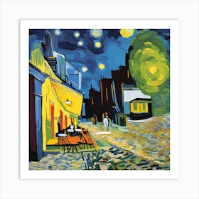 Starry Night 69 Art Print