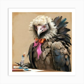 Vulture 6 Art Print