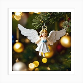 Angel Ornament Art Print