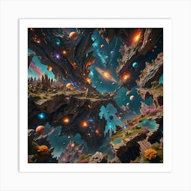 Spacescape Art Print