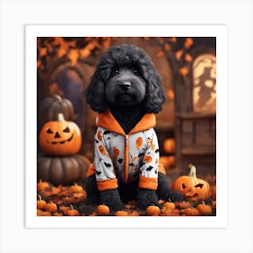 Happy Doodleween! Art Print