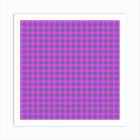 Checkered Fabric 7 Art Print