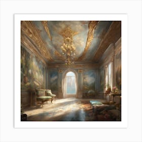 Walt Disney Room Art Print