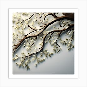 Branches Of A Tree Art Print