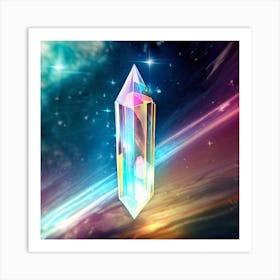 Crystal Point Art Print