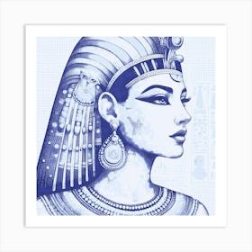 Cleopatra Portrait Artwork 188 Art Print