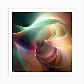 Abstract Painting 18 Art Print