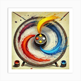 Painter'S Wheel Poster