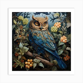 Contemporary Owl 11 Art Print