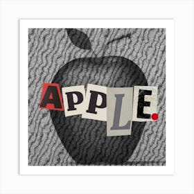 Big apple Art Print