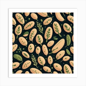 Legumes As A Logo Mysterious (6) Art Print