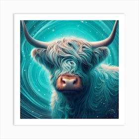 Highland Cow 6 Art Print