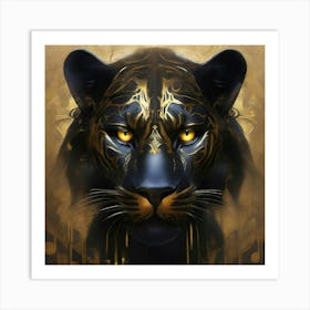 Black Panther Art Print