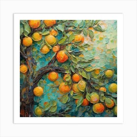 Orange Tree Art Print