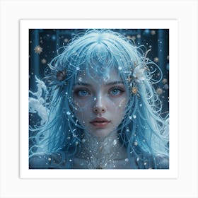 Fairytale Girl Art Print